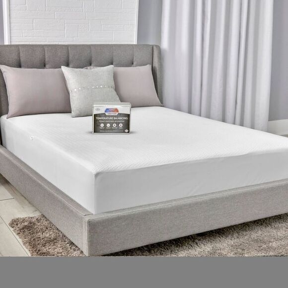 Allerease - Queen Perfect Protection Quilted Luxury Mattress P White - Picture 1 of 4